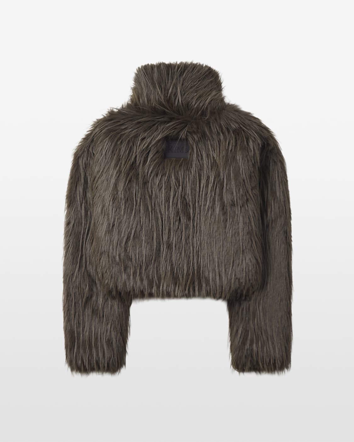FLUFFY LONG HAIR FUR JACKET (mocha brown 상품이미지2