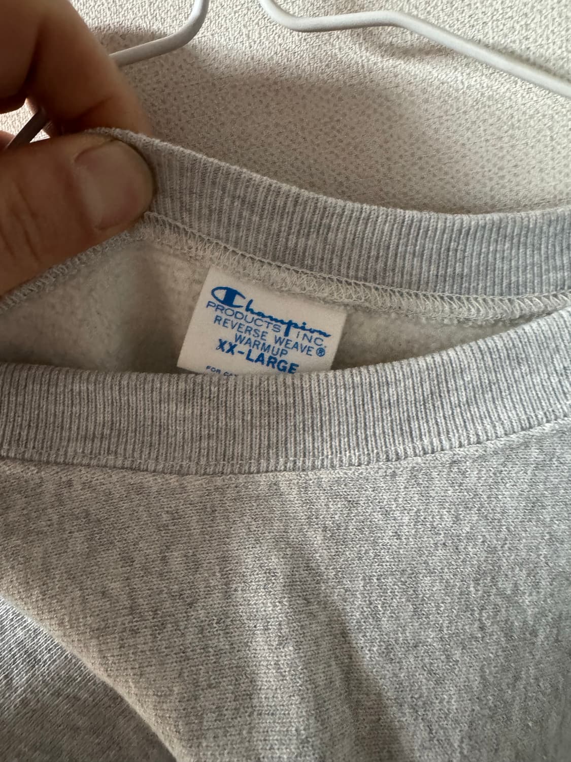 챔피온 리버스위브 레드택 xl 상품이미지2