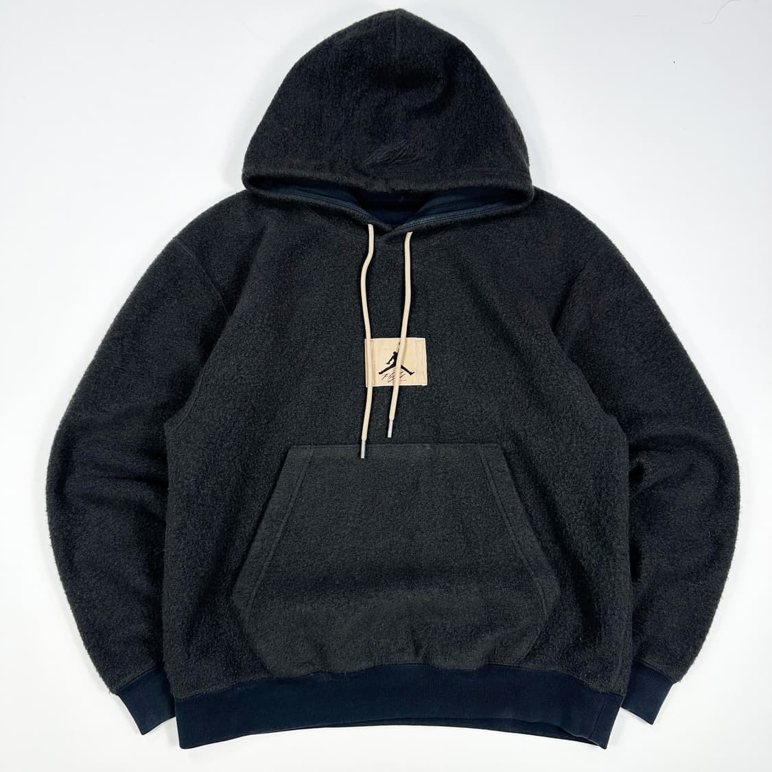 조던 점프맨 백로고 차콜 후리스 후드티 (M) 상품이미지2