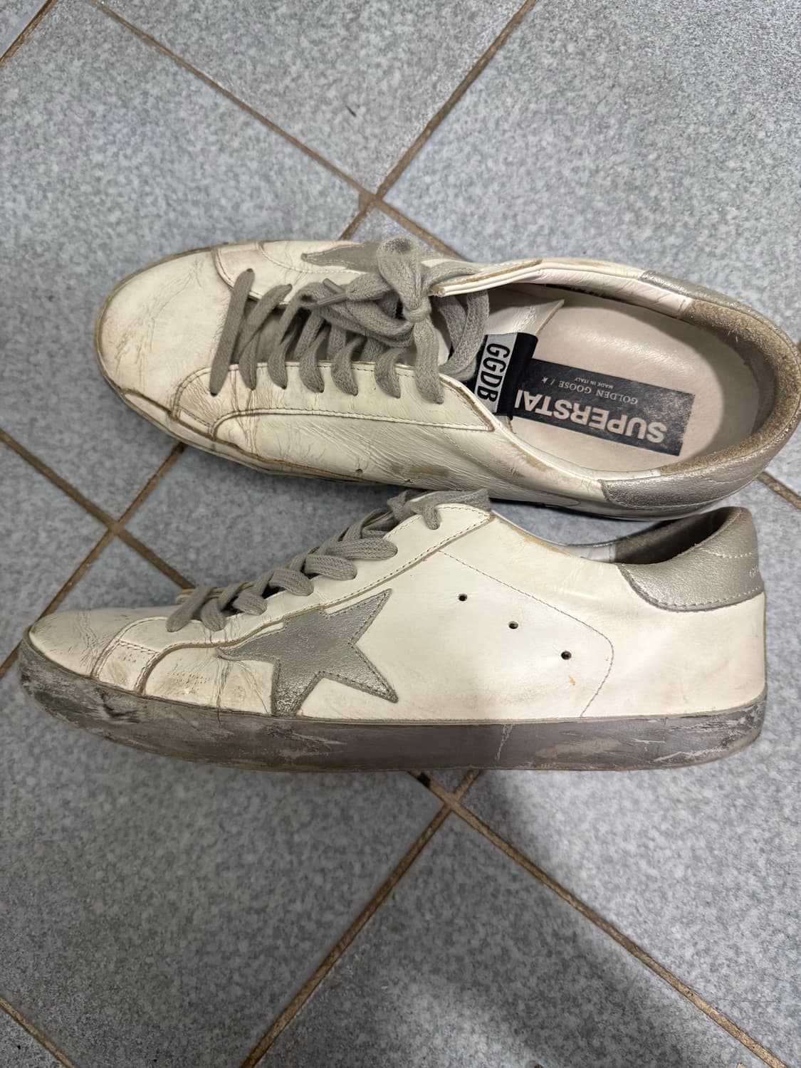 골든구스 화이트 실버탭 43 상품이미지2