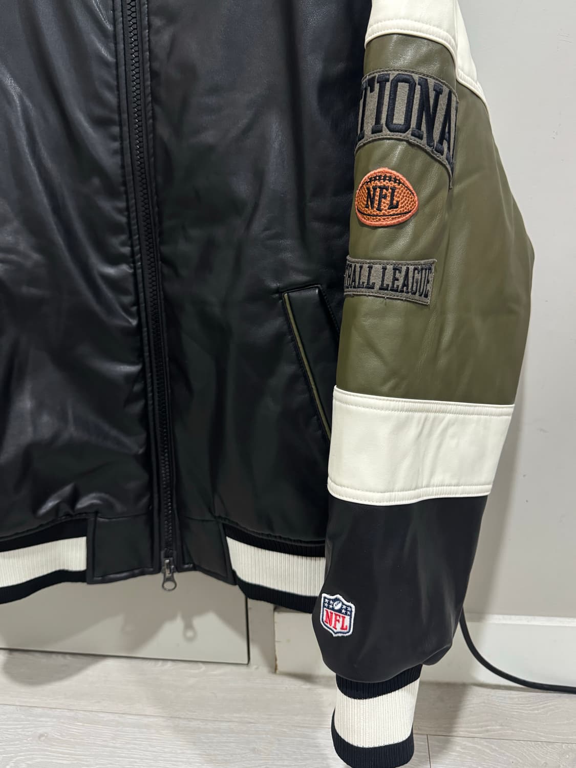 NFL 플래그 뉴욕 바시티 점퍼 자켓 L 상품이미지2