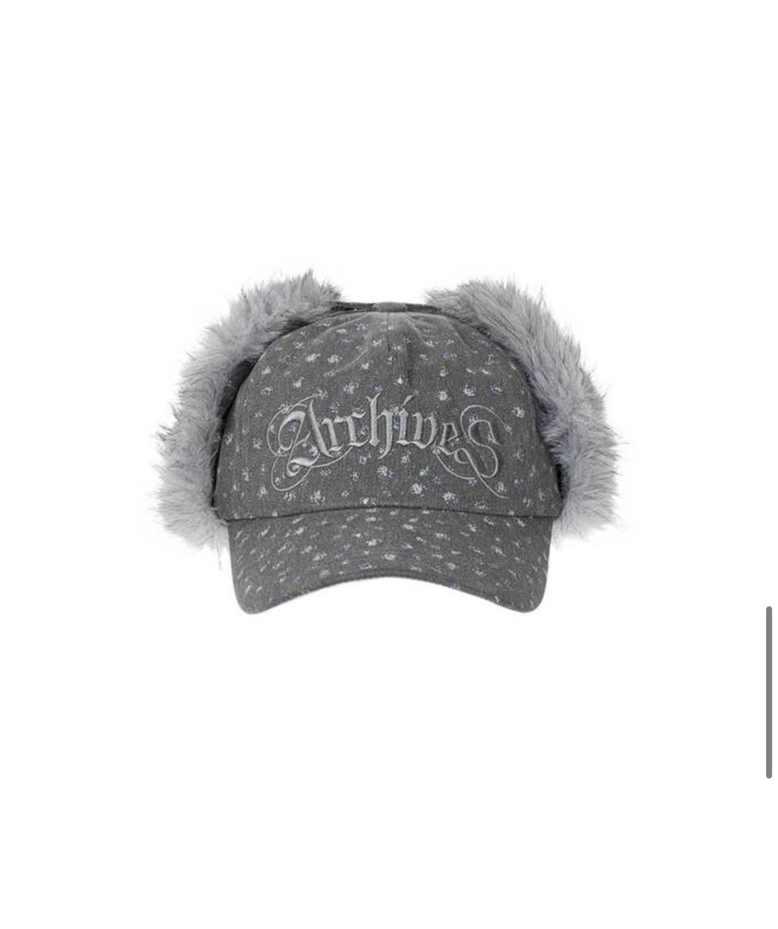 2000아카이브 데이지 퍼 이어플랩 모자 상품이미지1