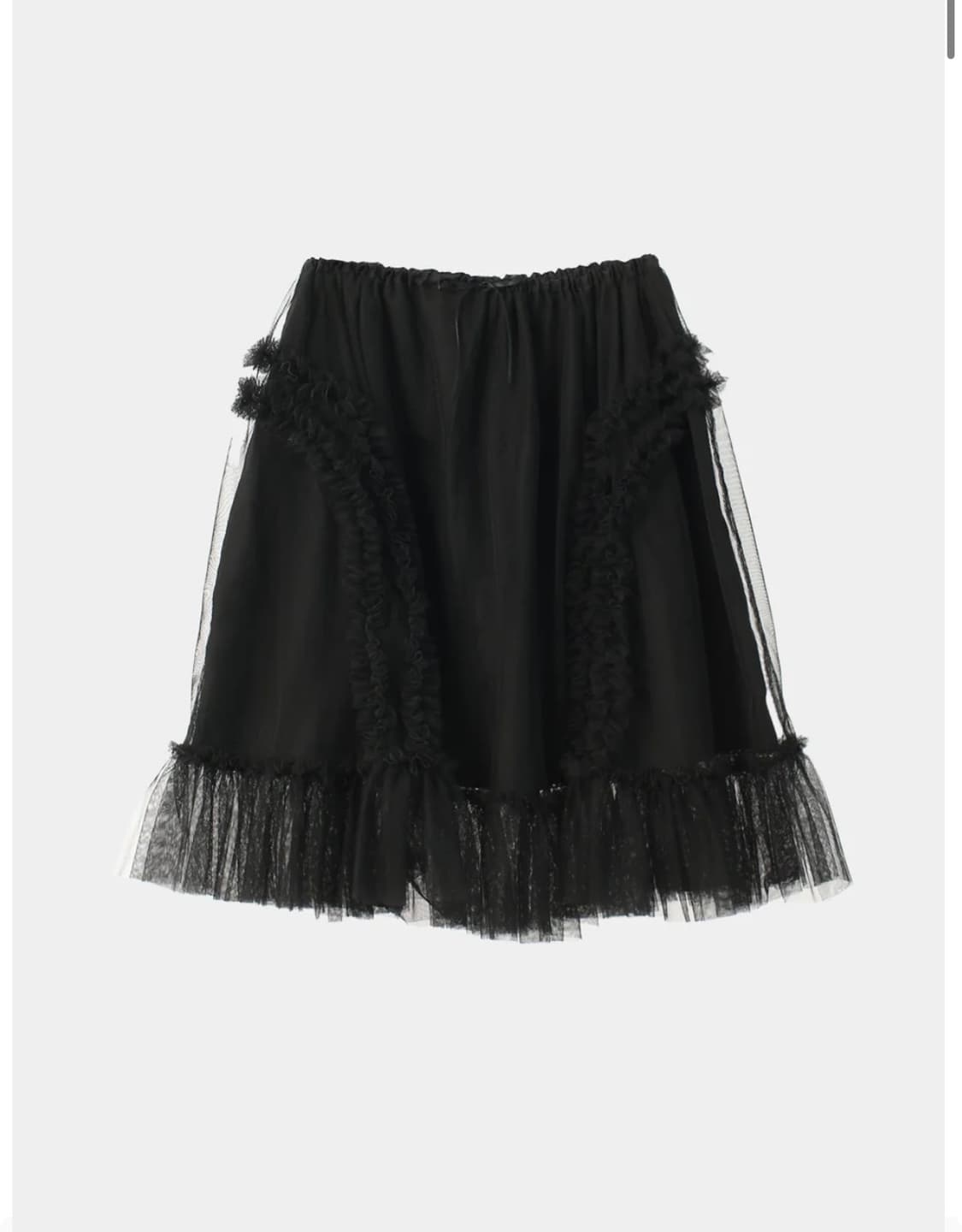 생긴스튜디오 샤 스커트 banding ruffle sha skirt 상품이미지1