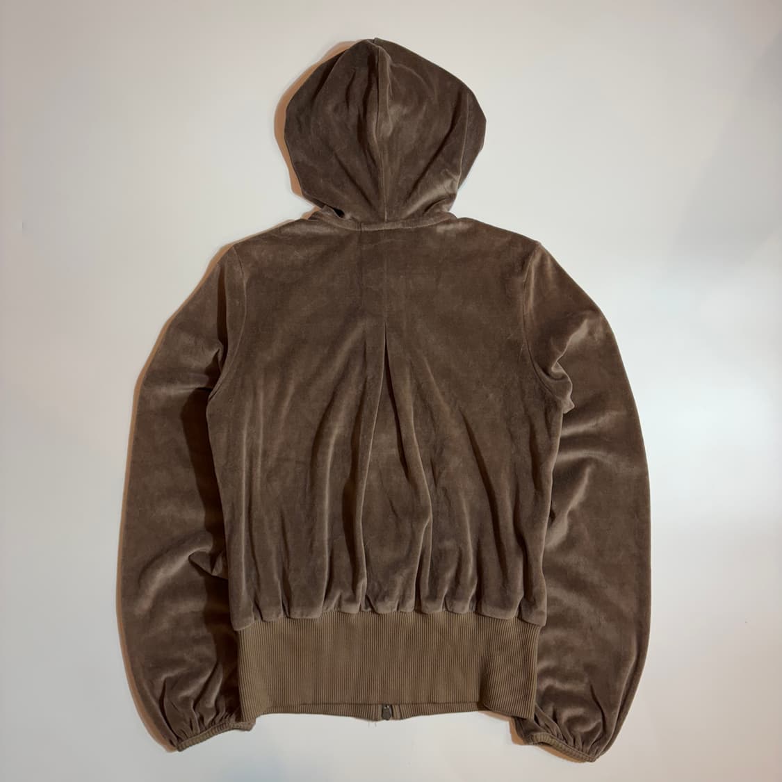 나이키 베이지 투웨이 벨벳 후드 집업 상품이미지7