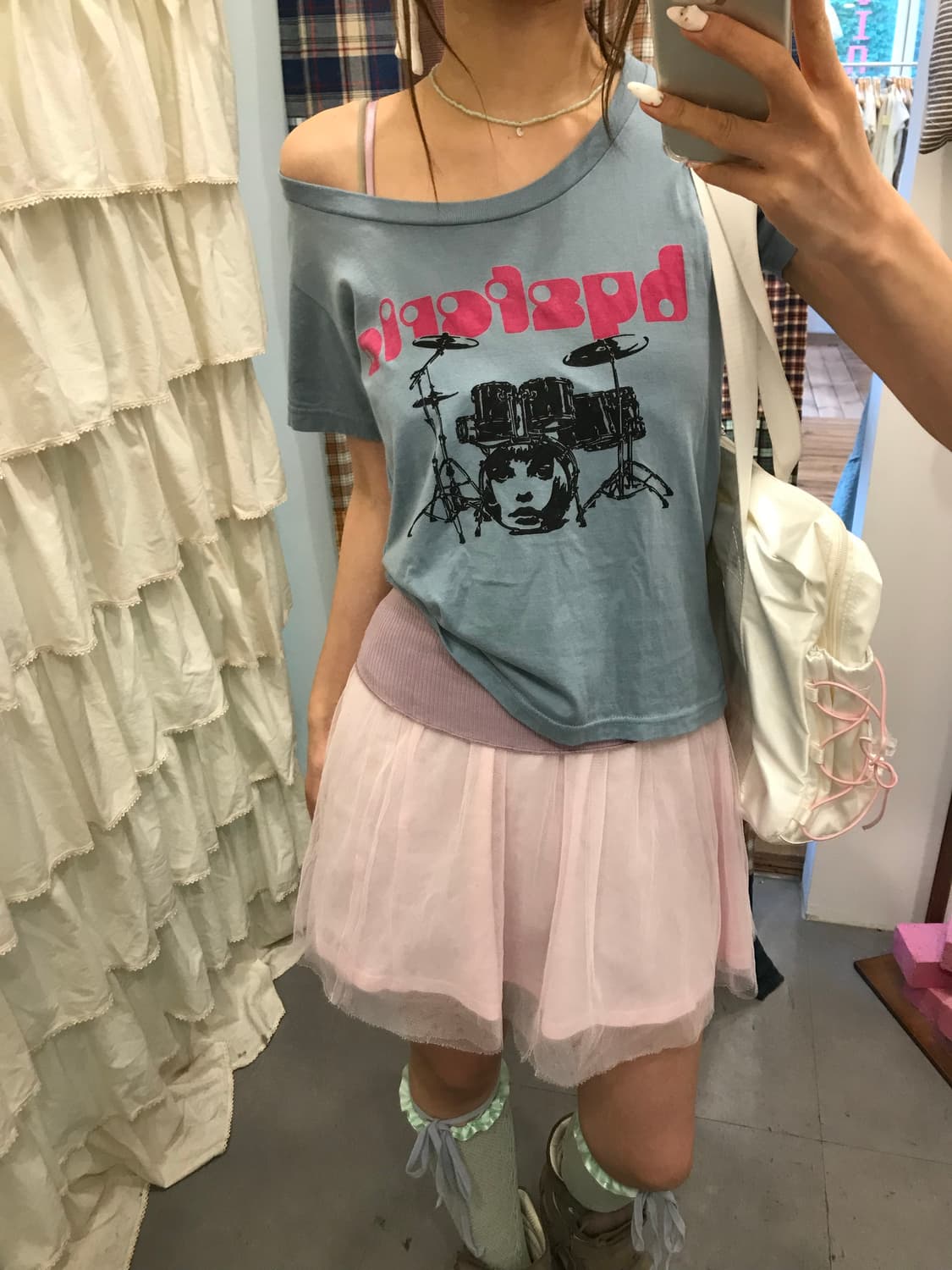 히스테릭글래머 소라 반팔티셔츠 상품이미지2
