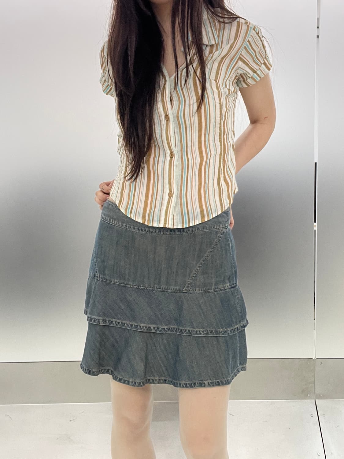 Armani denim skirt 상품이미지8