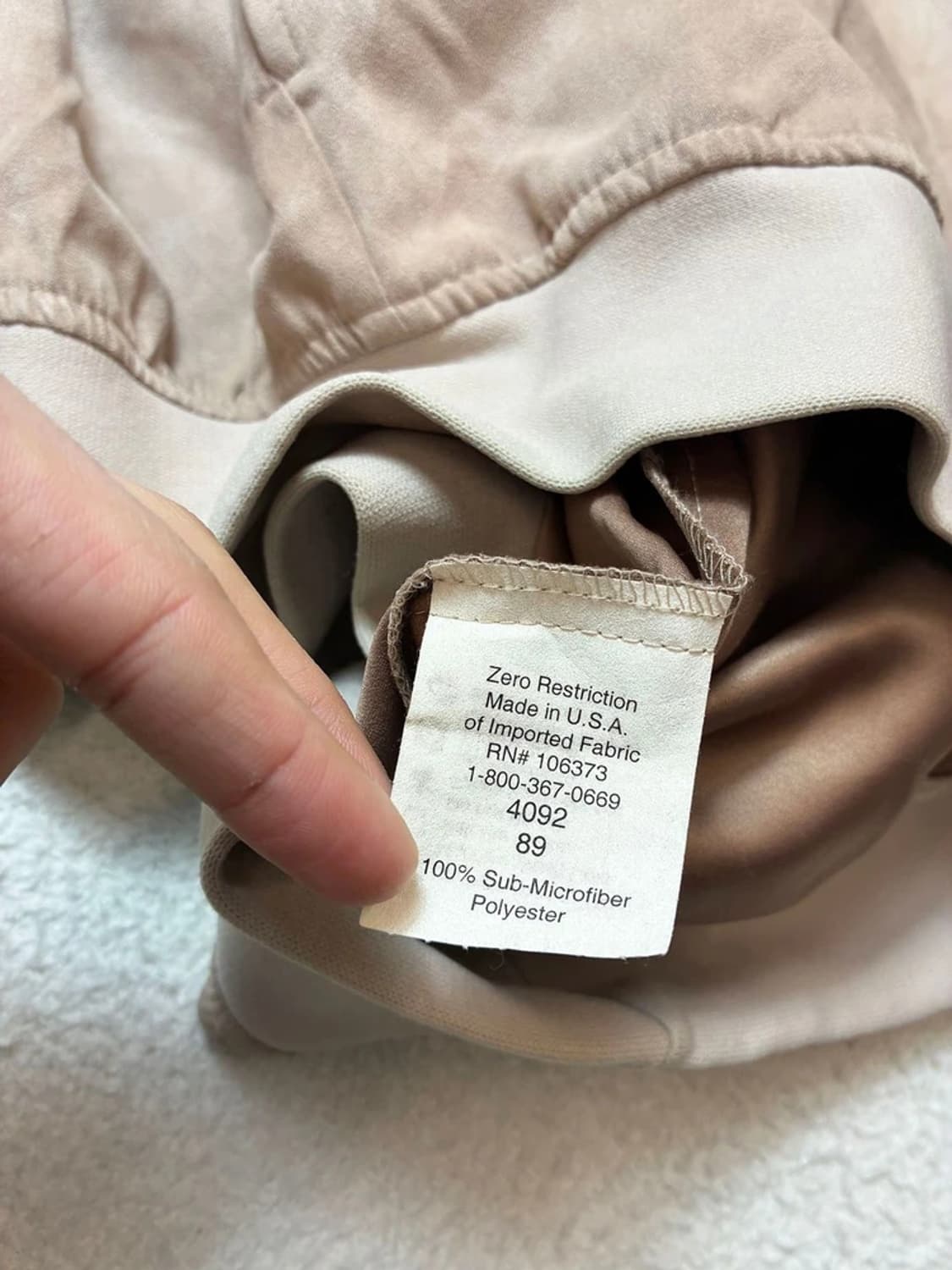 제로리스트릭션 2R USA 00's 하프집 웜업 PN6882 상품이미지10