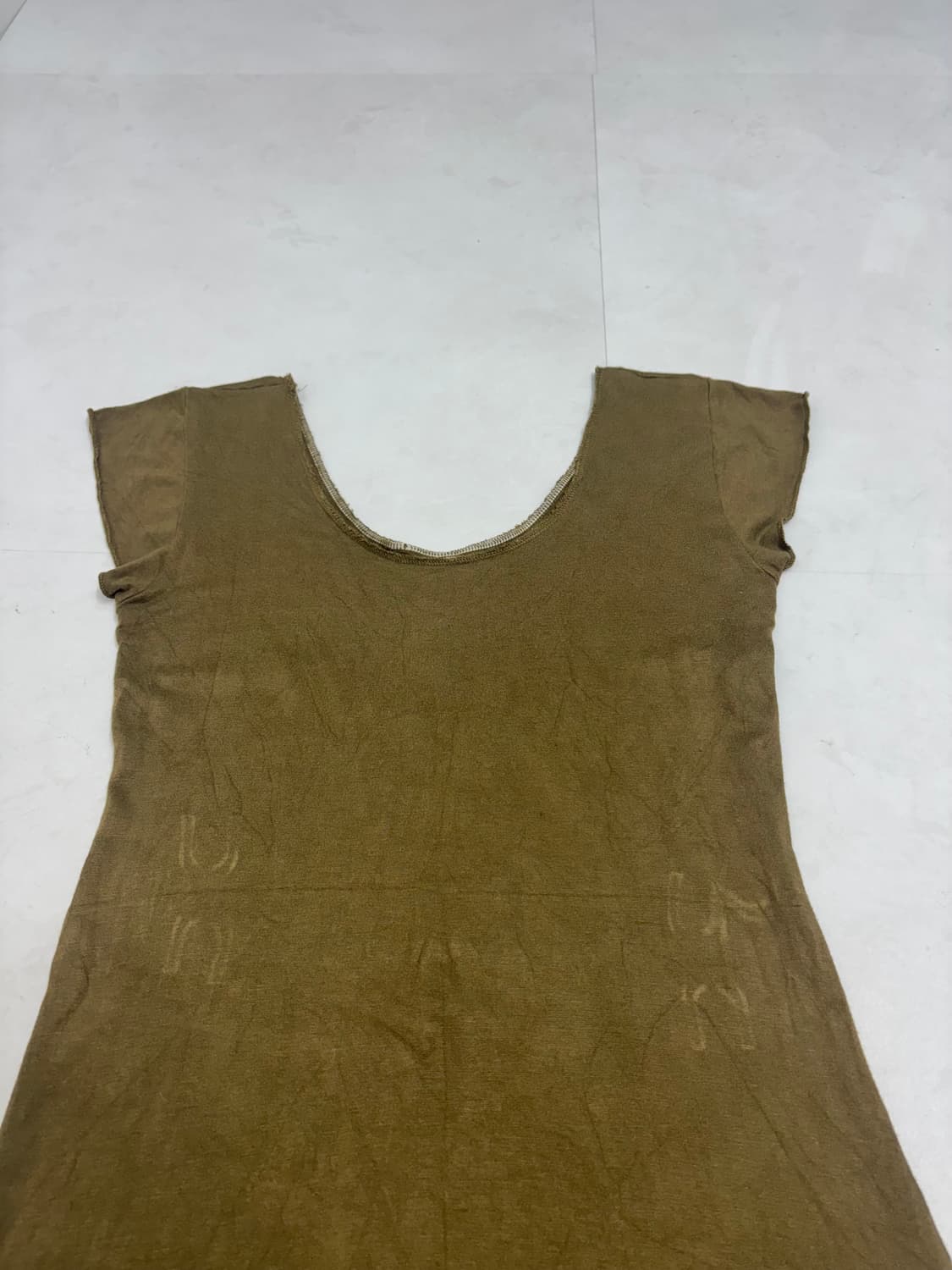 FLARED TEE OLIVE GREEN 상품이미지8