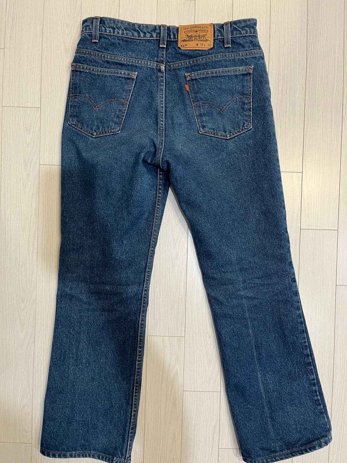 리바이스517 오렌지탭 34x30 made in USA 상품이미지2