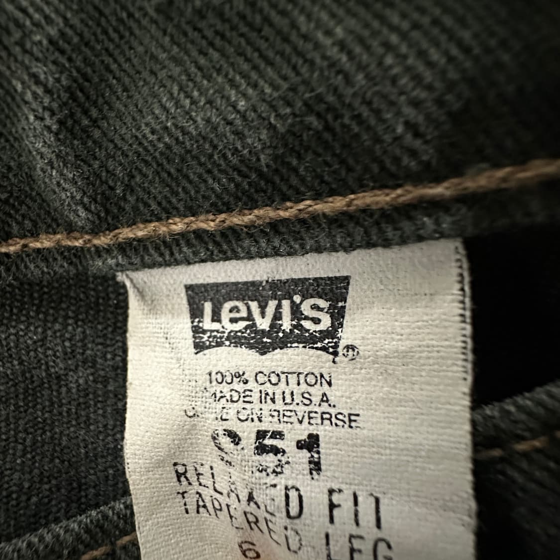 LEVI'S 90's usa made work skirt 상품이미지5