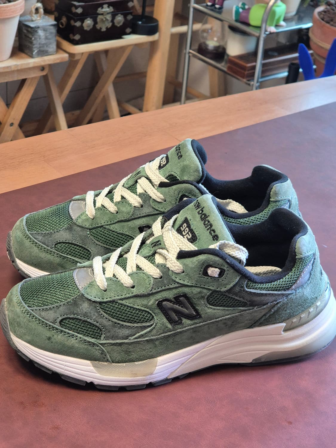 240 뉴발란스 xJJJ 자운드992 메이드인 USA 모시그린 상품이미지1