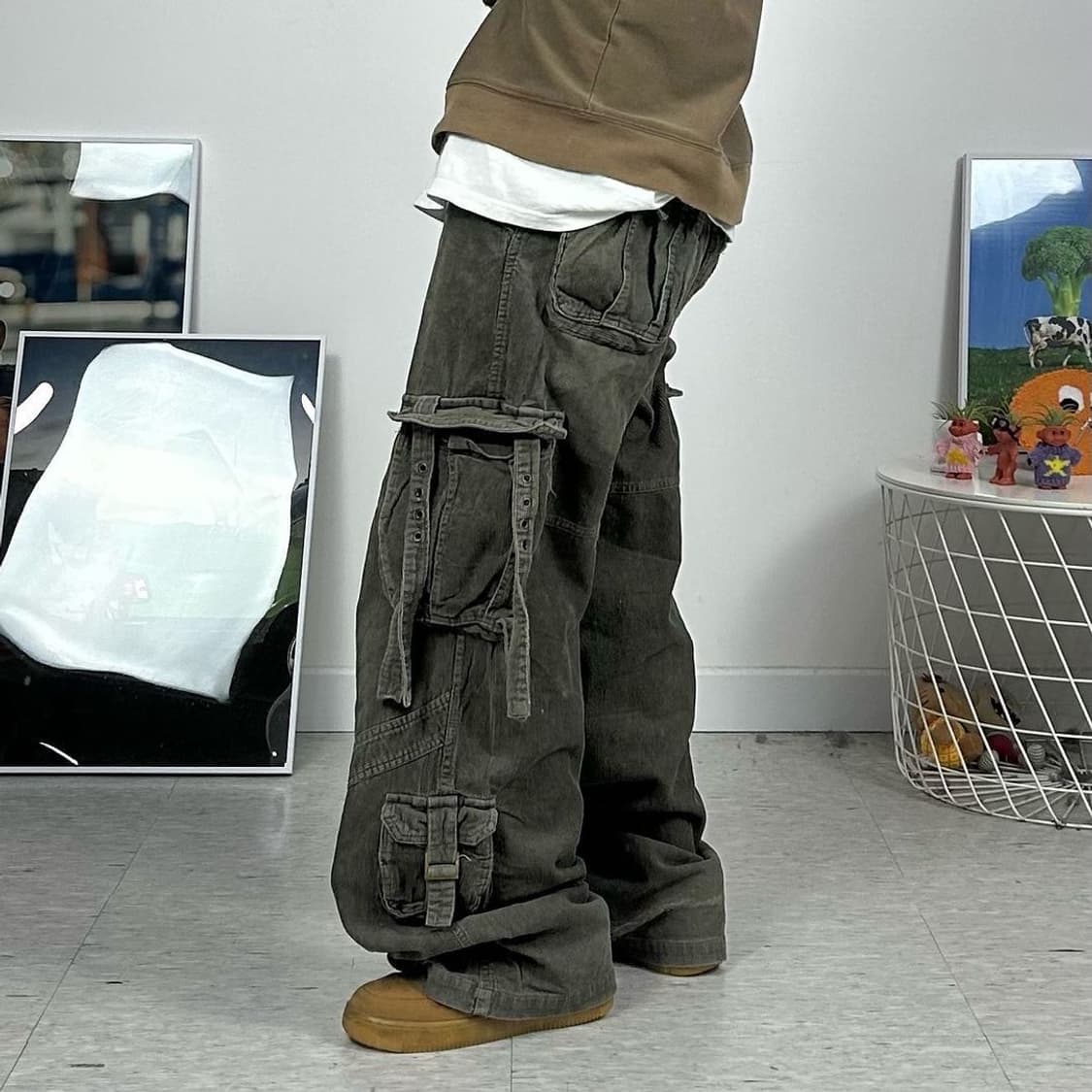 vintage corduroy gargo pants 상품이미지6