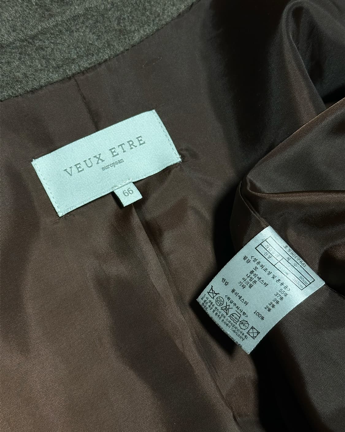 브에뜨르 핸드메이드 울 싱글 코트 상품이미지4