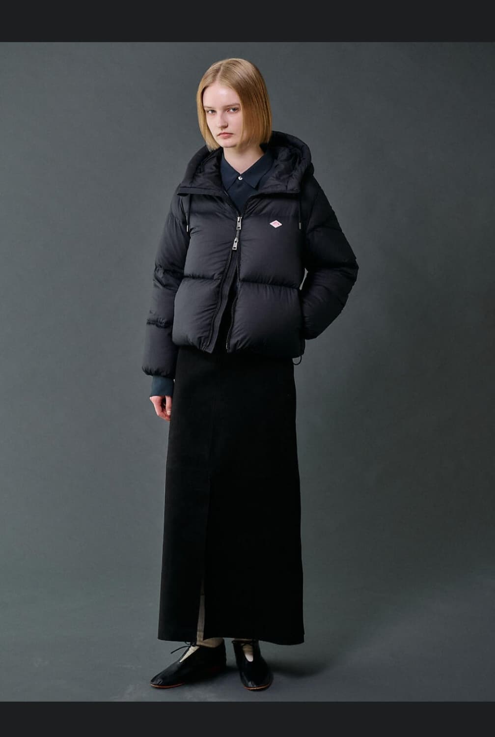 새상품) 단톤 다운후드자켓 s사이즈 상품이미지5