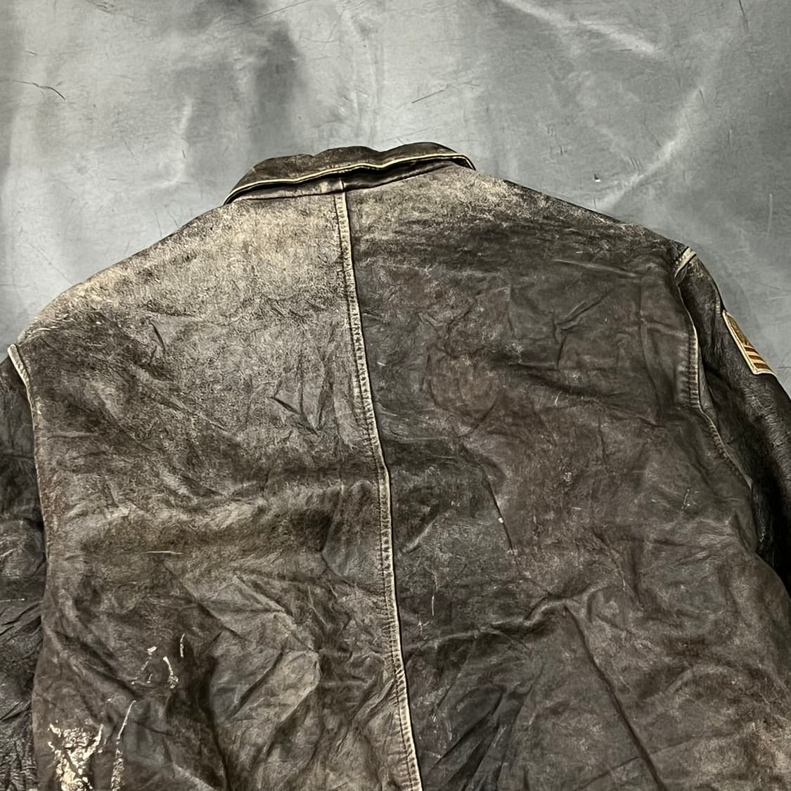  빈티지 레더 A-2 자켓 y14984 상품이미지6