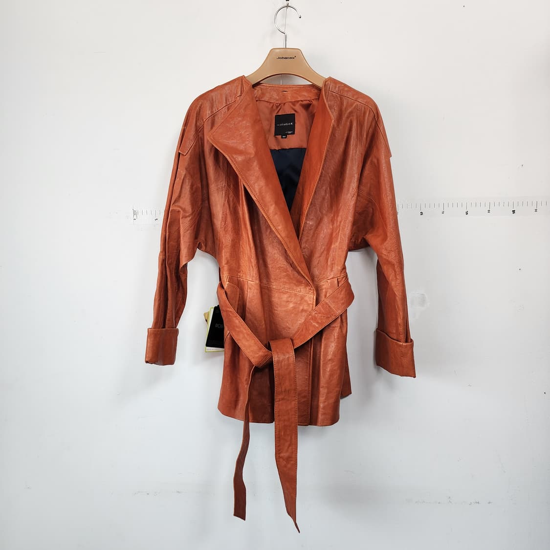 the스튜디오 오렌지 레더 자켓 상품이미지3