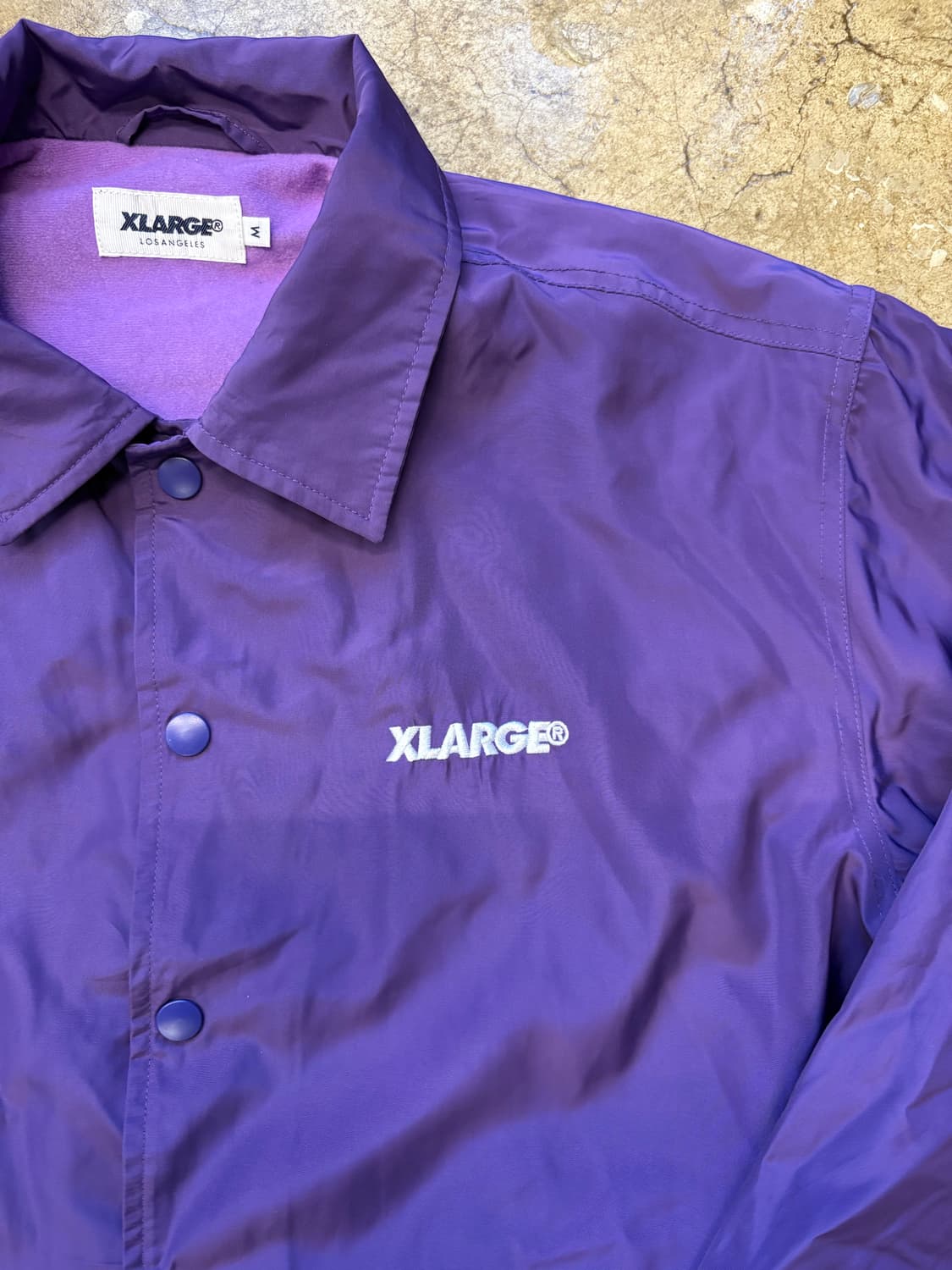 엑스라지 Xlarge 퍼플 코치 자켓 상품이미지4