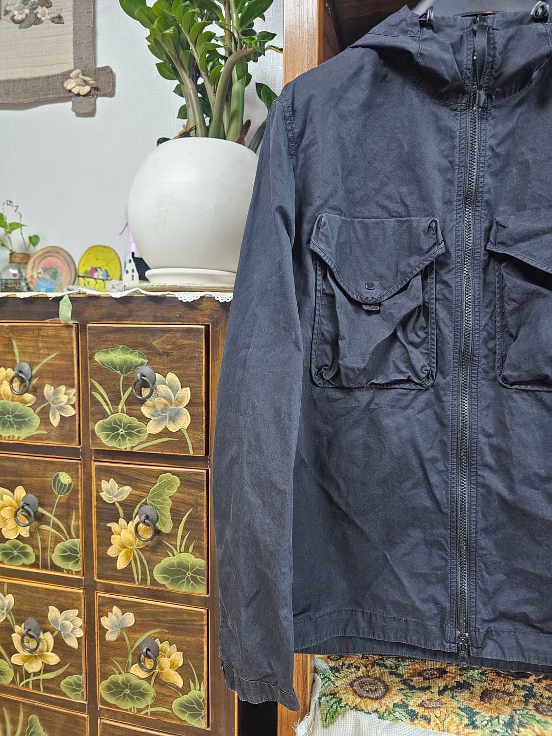 씨피컴퍼니 cp컴퍼니 후드 자켓 팔아요 95 100 가먼트다잉 상품이미지4