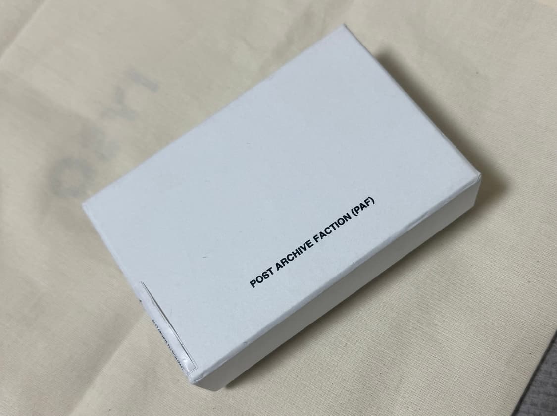 (미개봉) 포스트아카이브팩션 누벅 케이스 블랙 상품이미지2