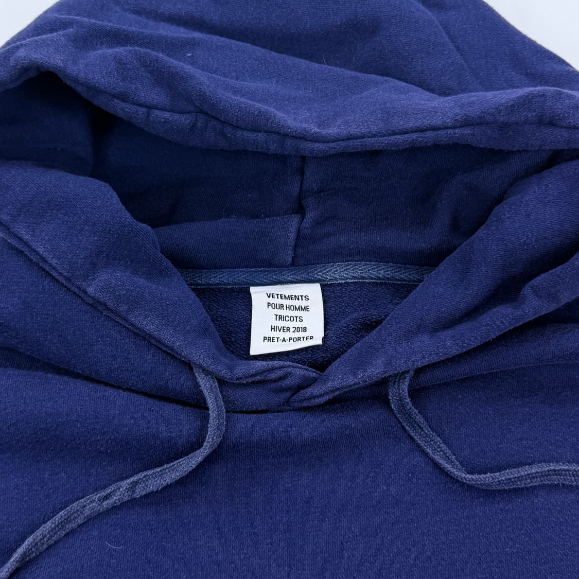 베트멍 17fw 오뜨꾸뛰르 프랑스 후드티 M 정품 상품이미지3