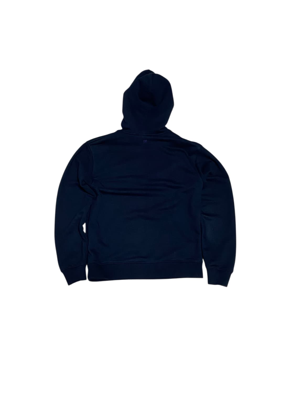 아미 스몰 하트 로고 네이비 후드티 L 상품이미지2