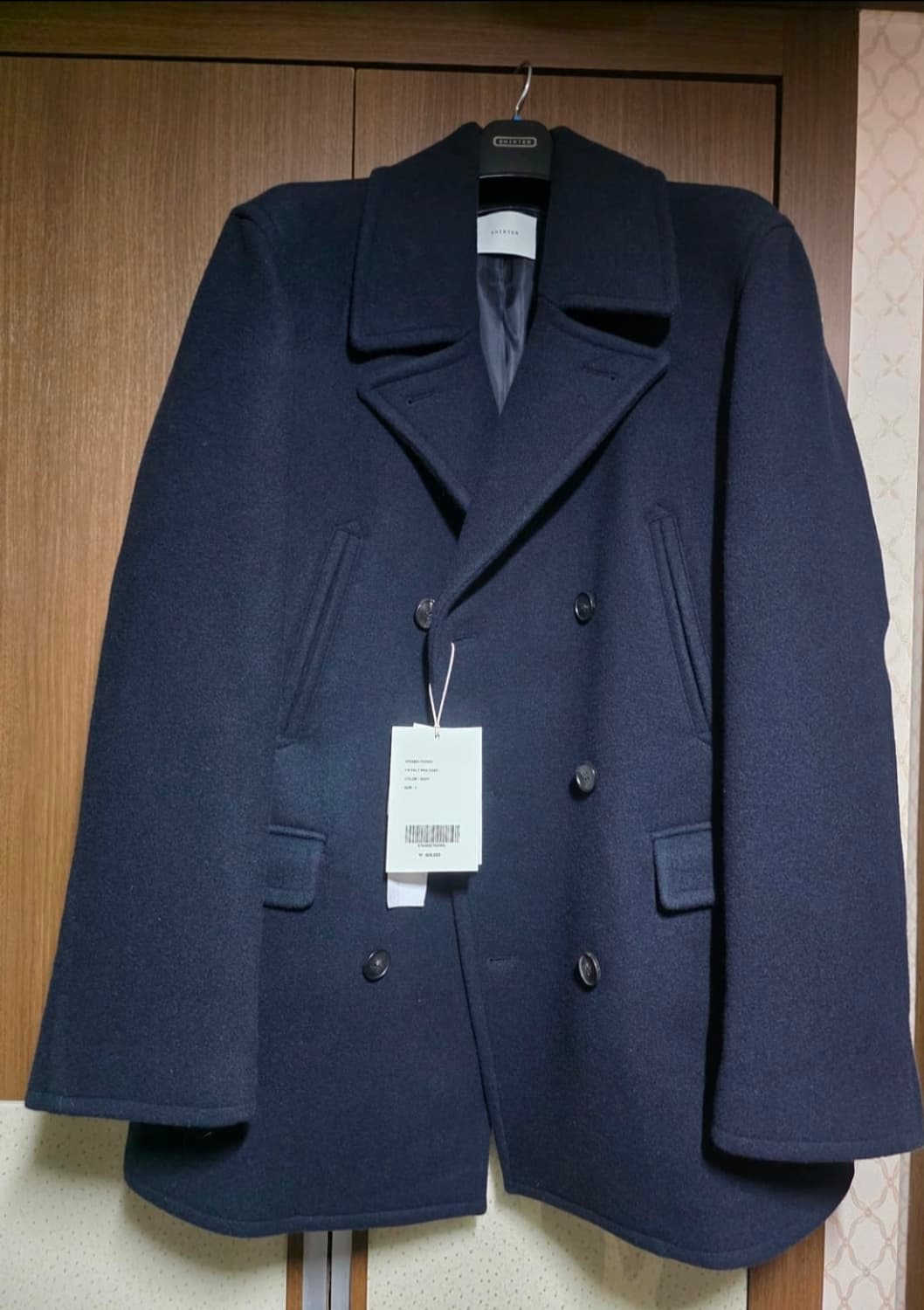 25fw 셔터 피코트  L 판매 상품이미지3