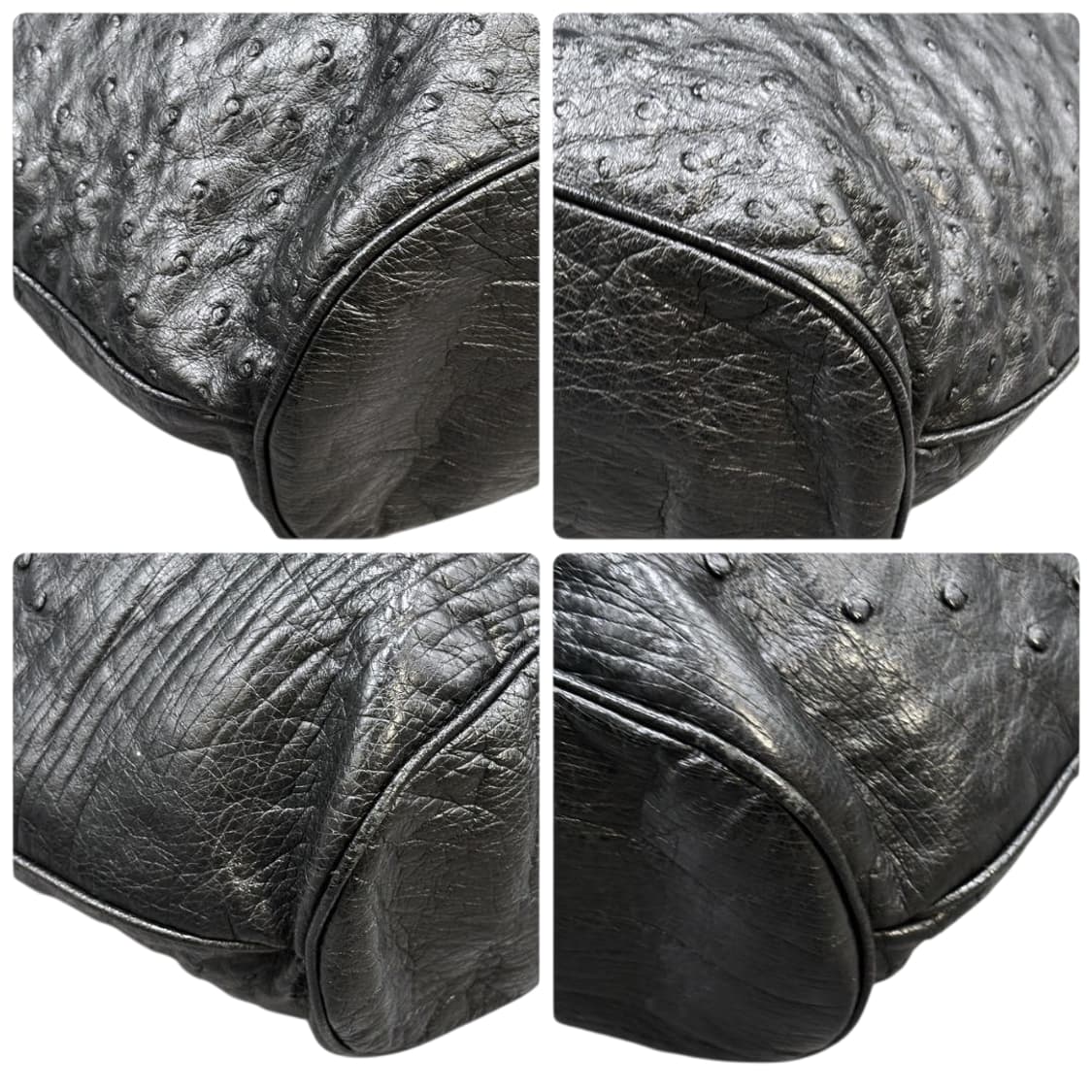 로에베 오스트리치 레더 토트백 상품이미지4