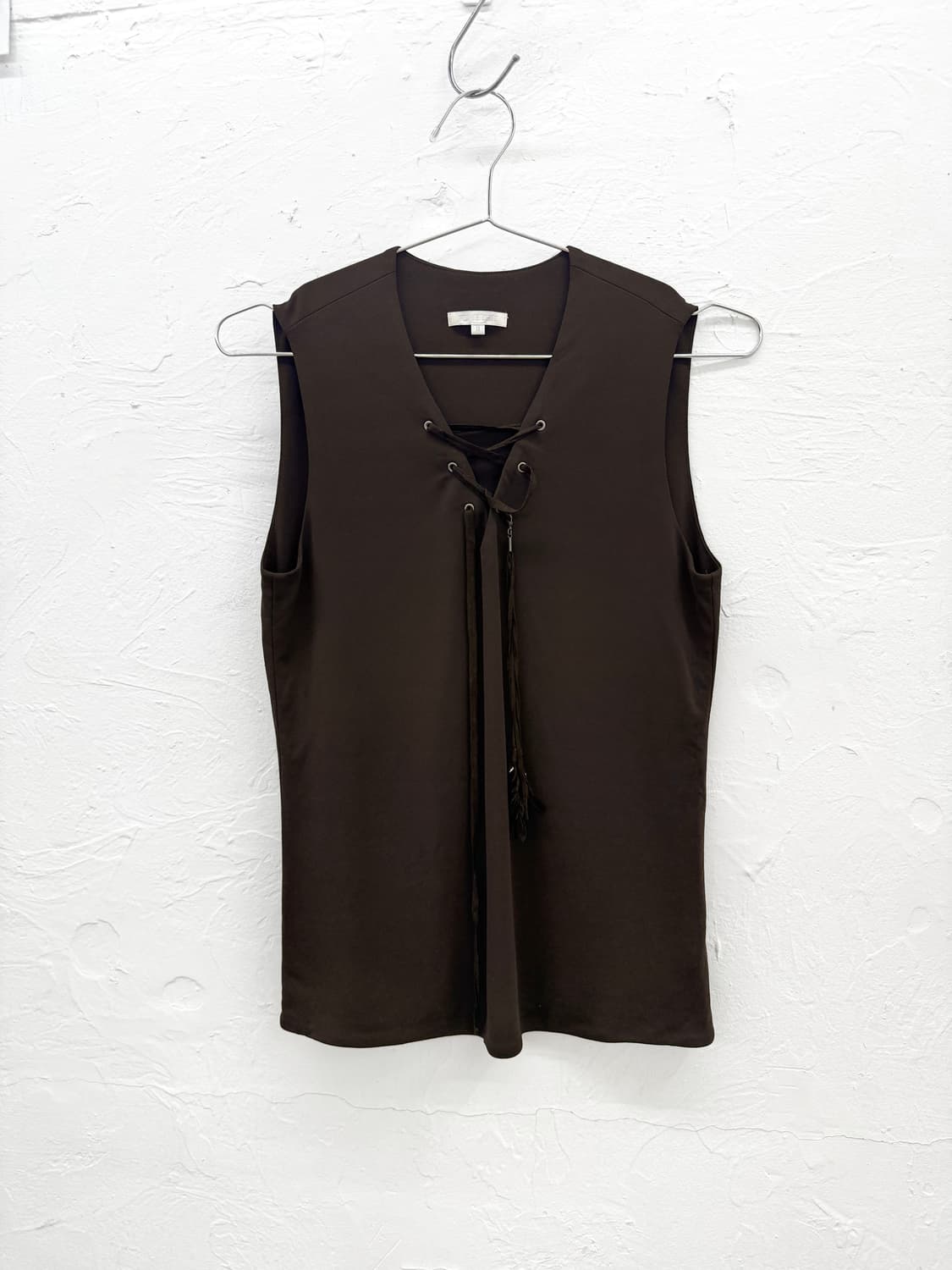 to be chic 레이스업 페더 슬리브리스 상품이미지1
