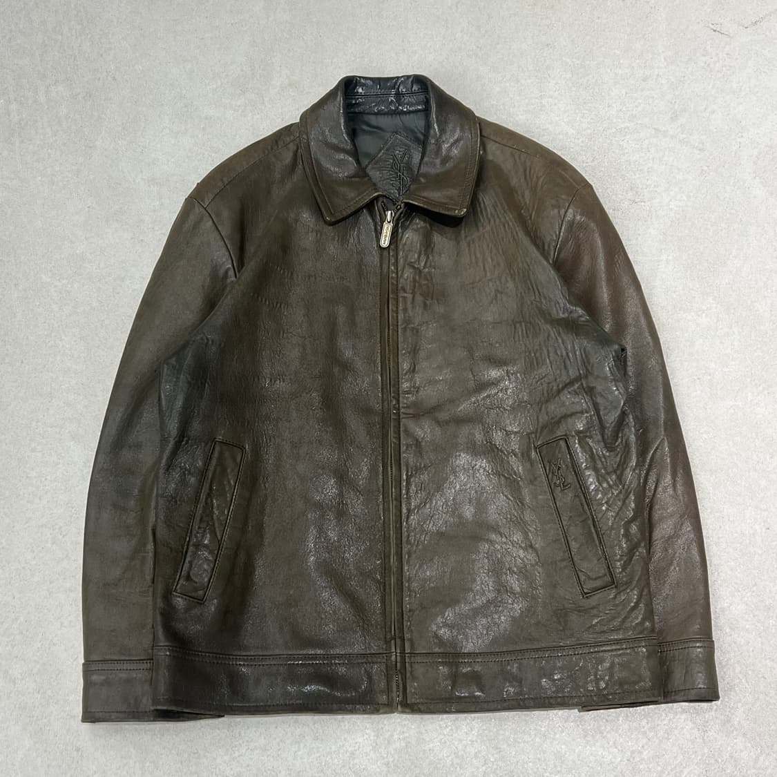 입생로랑 양가죽 자켓 s09740 상품이미지1