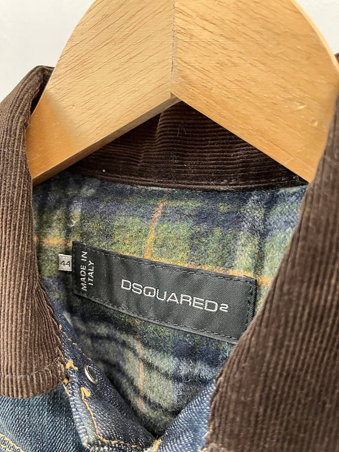 여) 디스퀘어드 데님 다운 베스트  상품이미지5