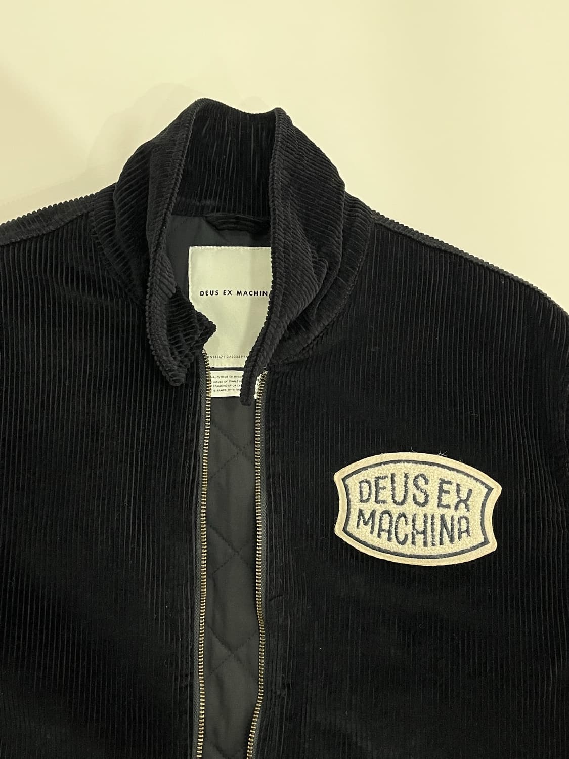 데우스 엑스 마키나 코듀로이 레논 봄버 블랙 L 상품이미지3