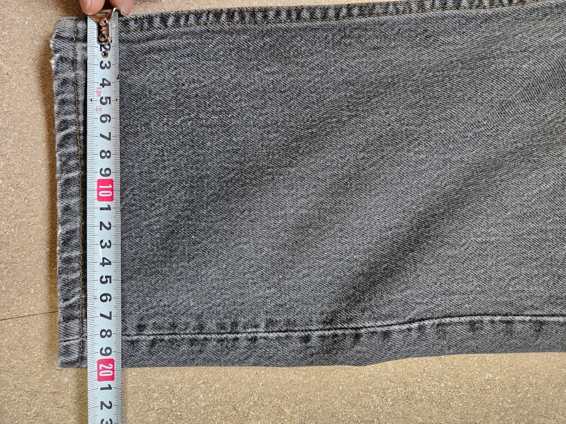 90s usa levi's 501  33x32 리바이스 빈티지 흑청 상품이미지7