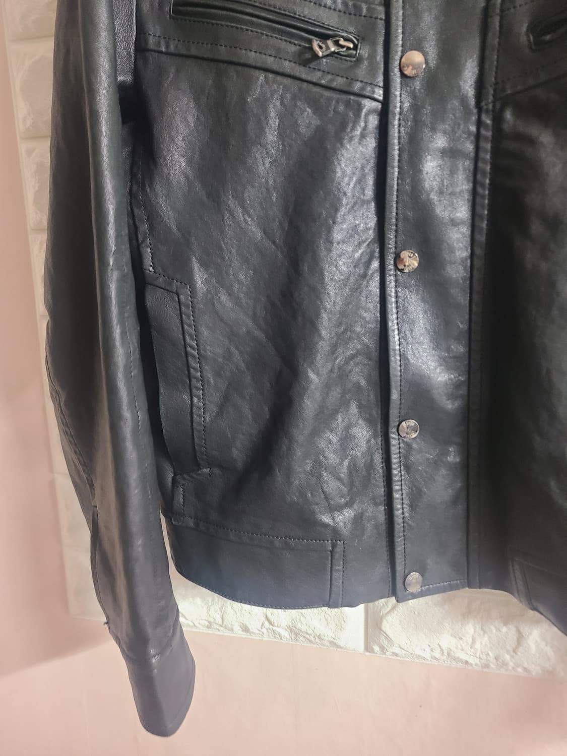 JASPER 가죽 자켓(100) 상품이미지3