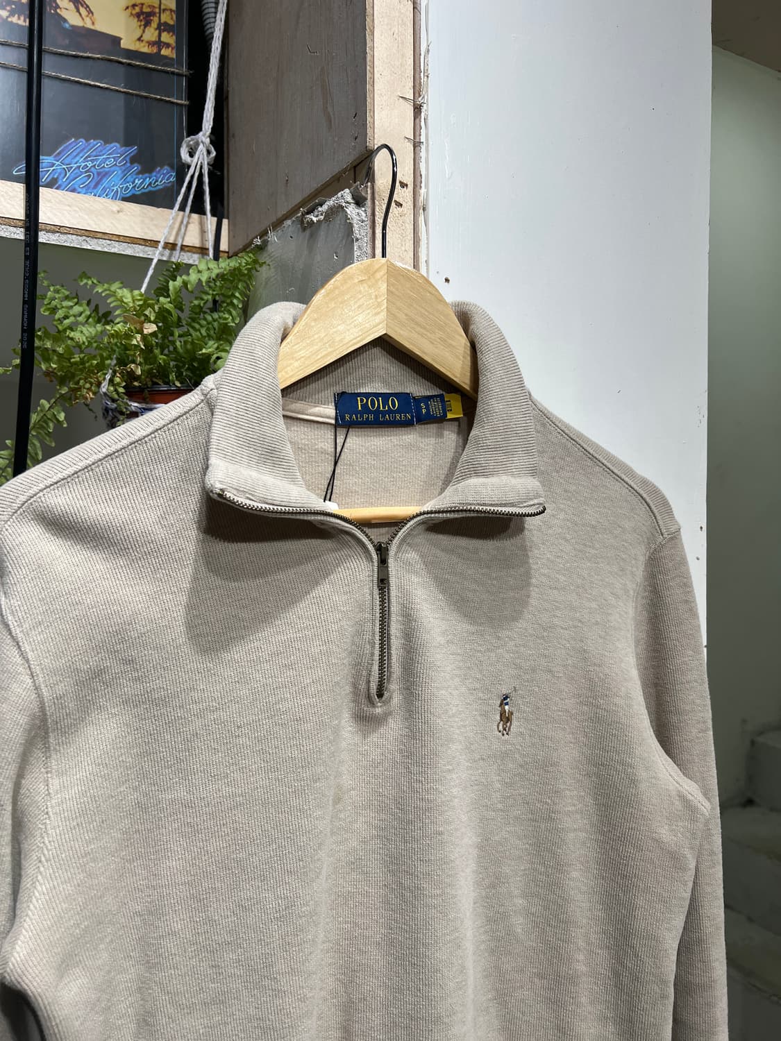 폴로 랄프로렌 반집업 니트 상품이미지1