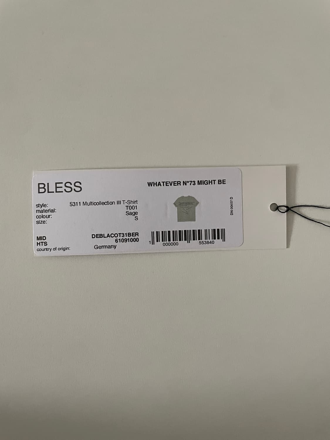 Bless 반팔 ( s size ) 상품이미지5