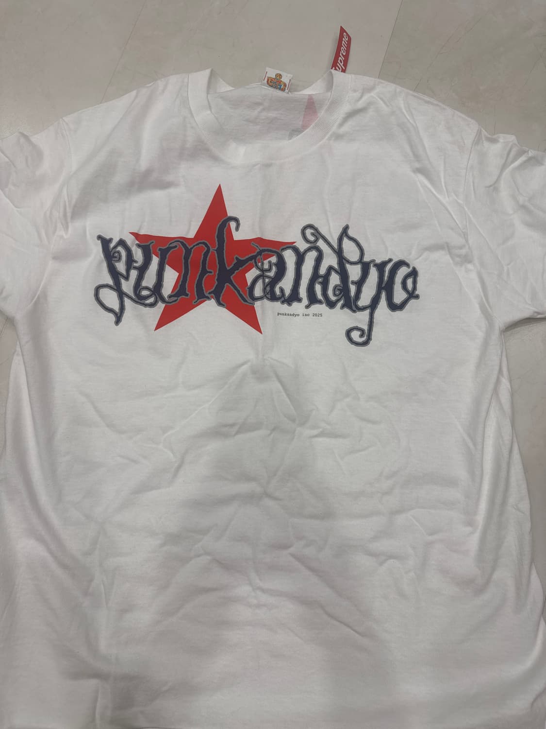 슈프림 punkandyo tee 상품이미지1