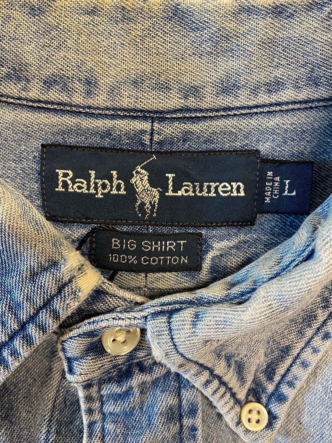 폴로 랄프로렌 데님 셔츠 (Man XL) AA1314 상품이미지5