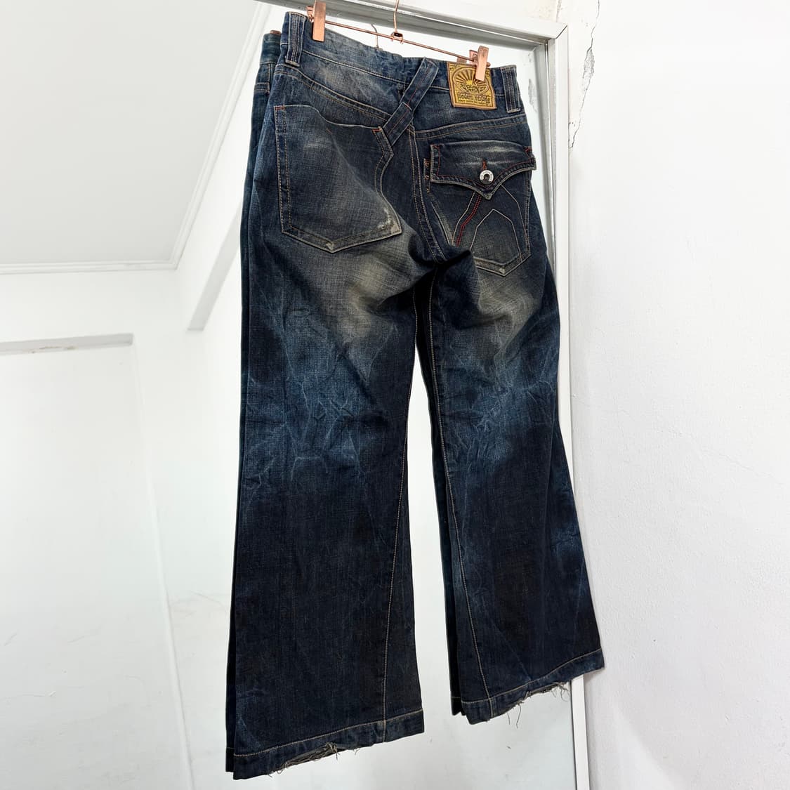 버커루 신치백 부츠컷 데님 팬츠 상품이미지4