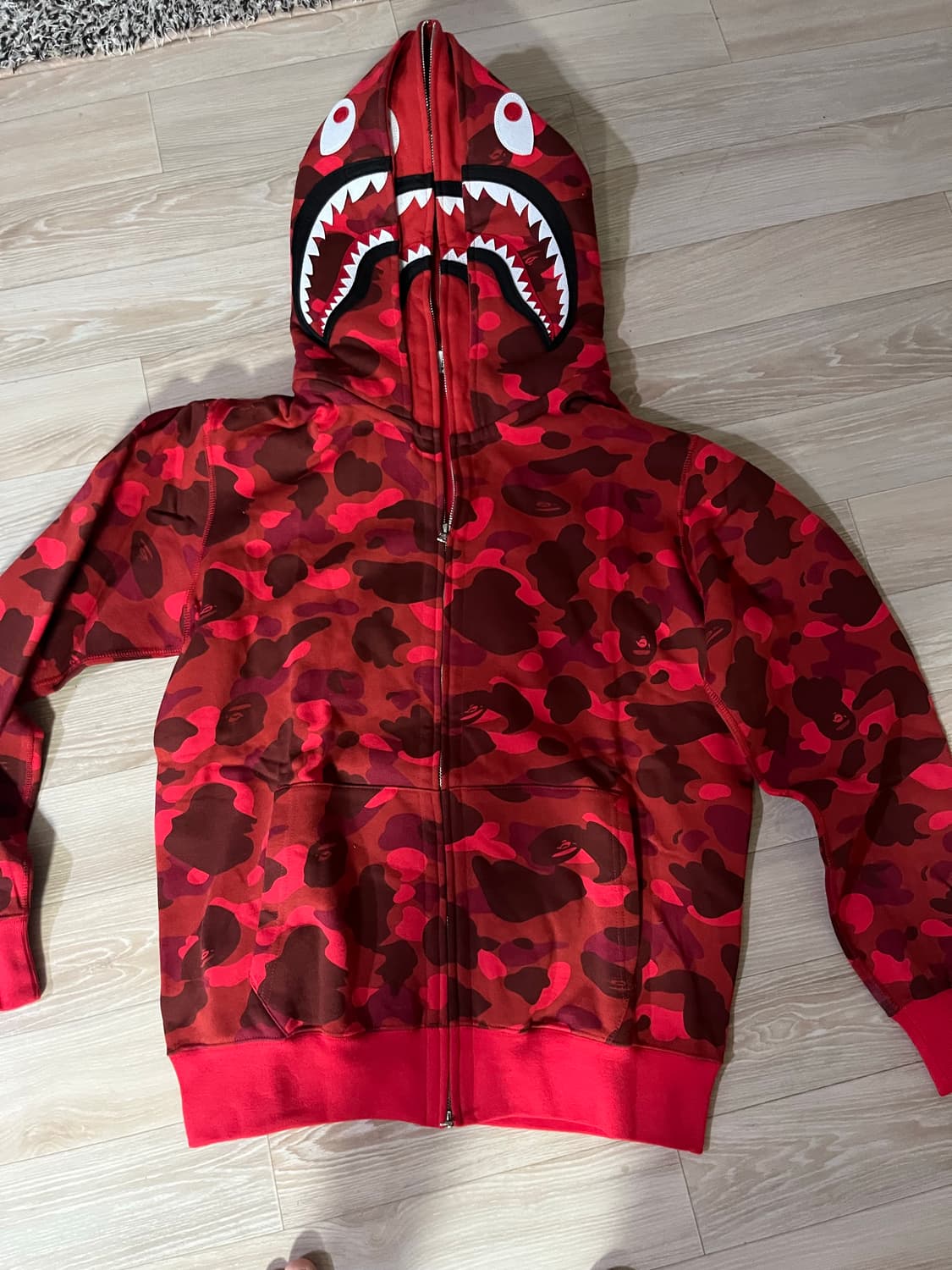 더블 샤크 후드 적계 L 상품이미지2