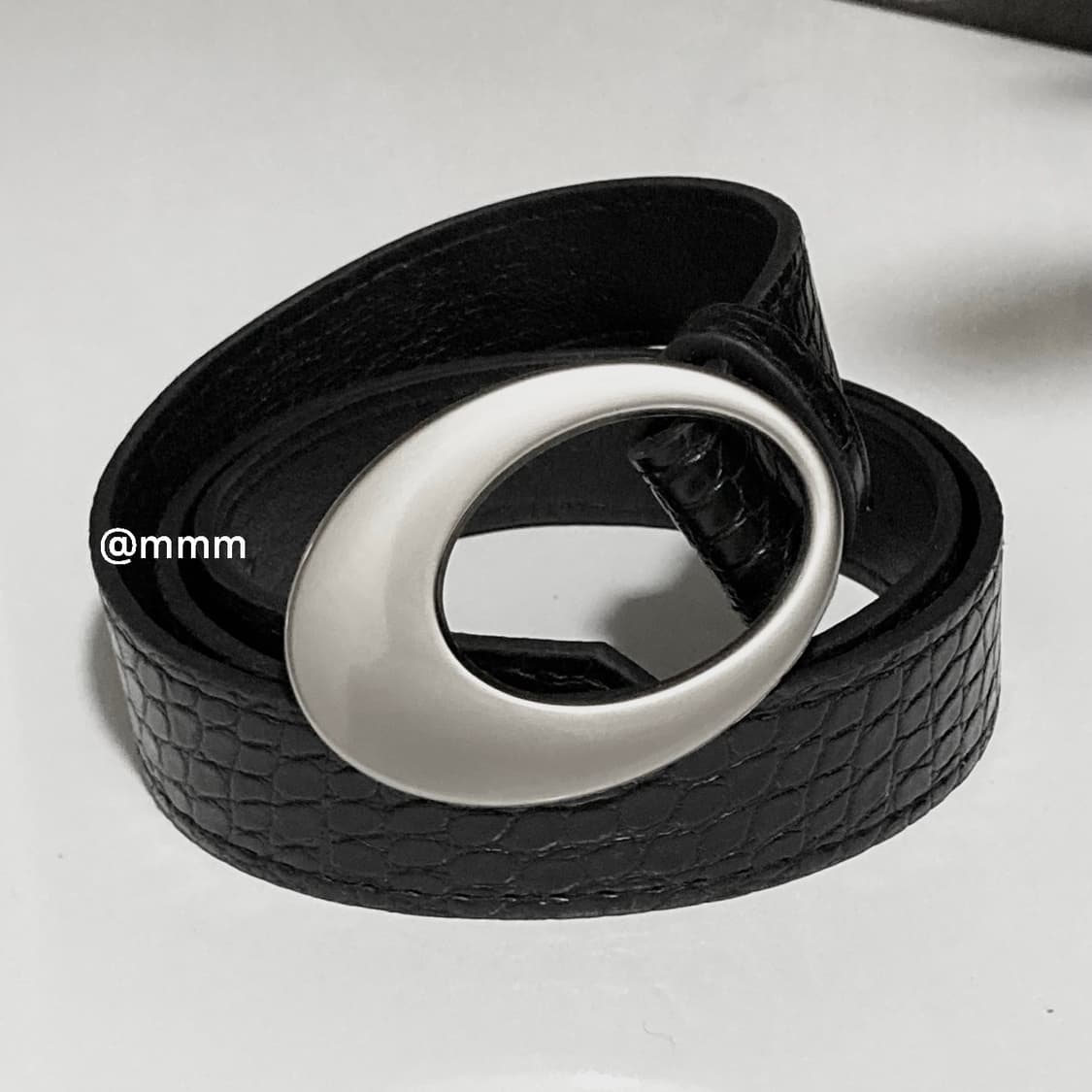 [Unisex] 크로커 원버클 벨트 상품이미지5