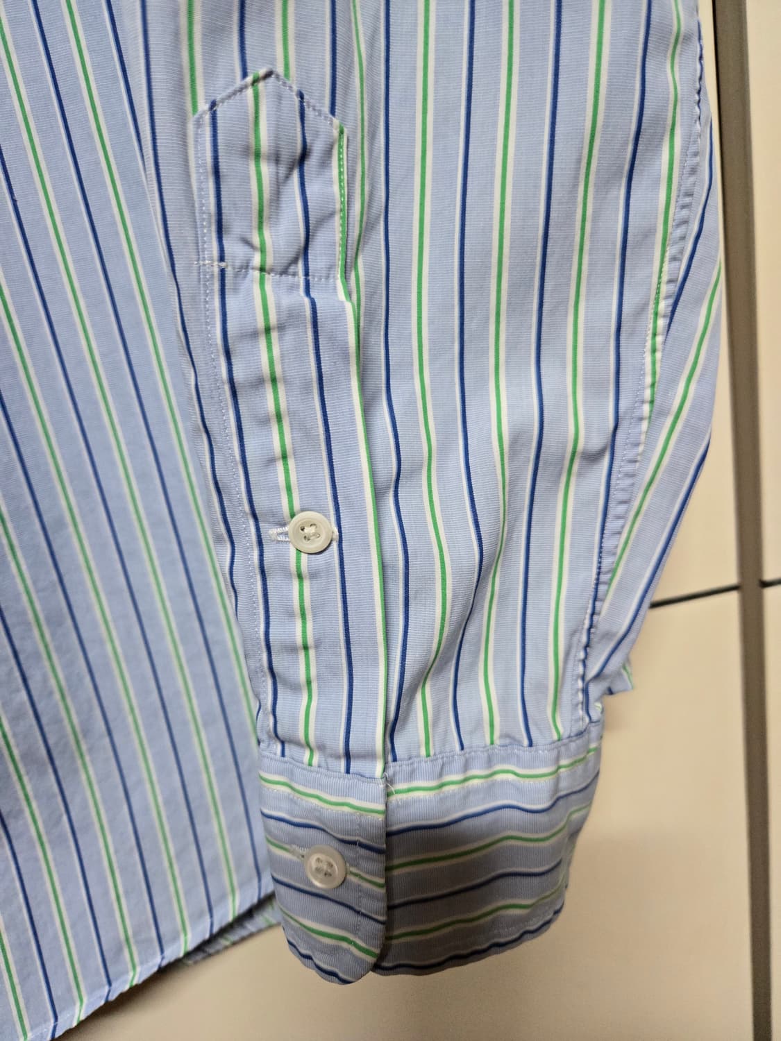 폴로 랄프로렌 남성 정품 스트라이프 셔츠 상품이미지3