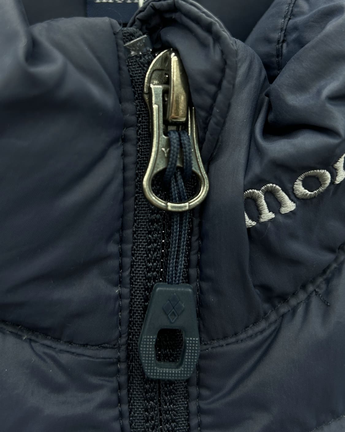 몽벨 Montbell 제나 덕다운 숏패딩 네이비 상품이미지6