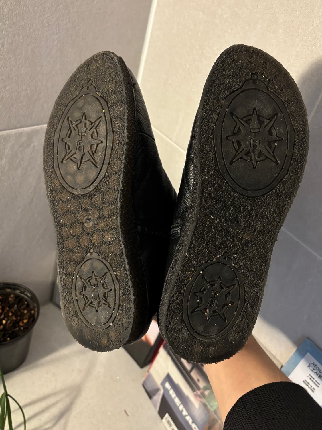 쌈지 레더 앵클 부츠 상품이미지4