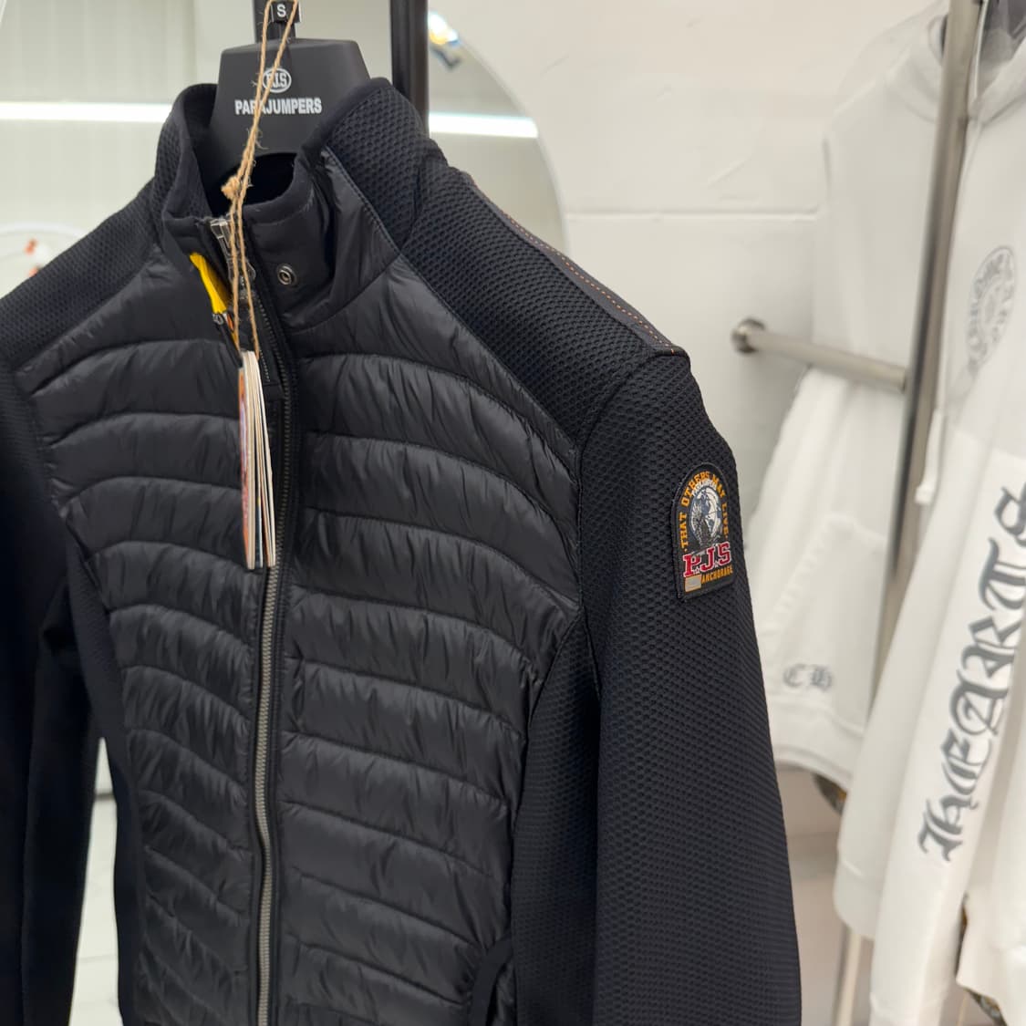 [S/풀구성] 파라점퍼스 경량패딩 블랙  상품이미지4
