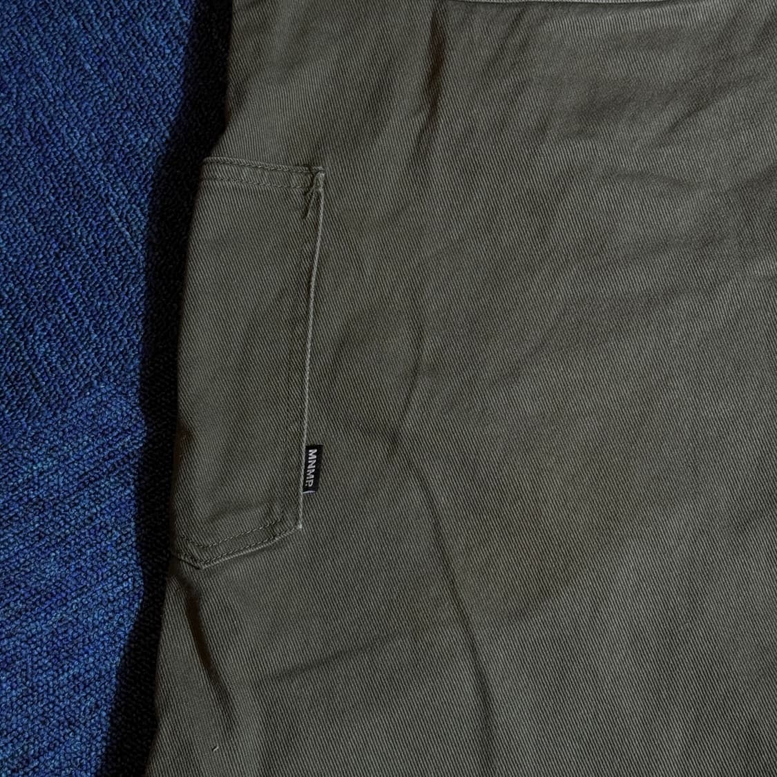 빈티지 카키 코튼팬츠  상품이미지6