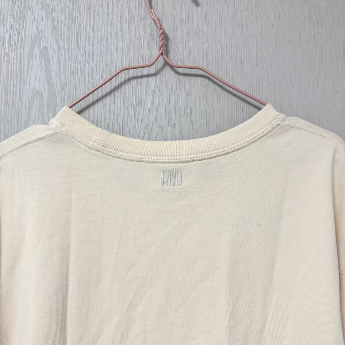 (L) 아미 톤온톤 베이지 반팔 상품이미지5
