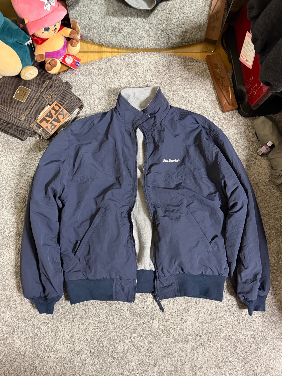 벤데이비스 리버시블 봄버 자켓 상품이미지1