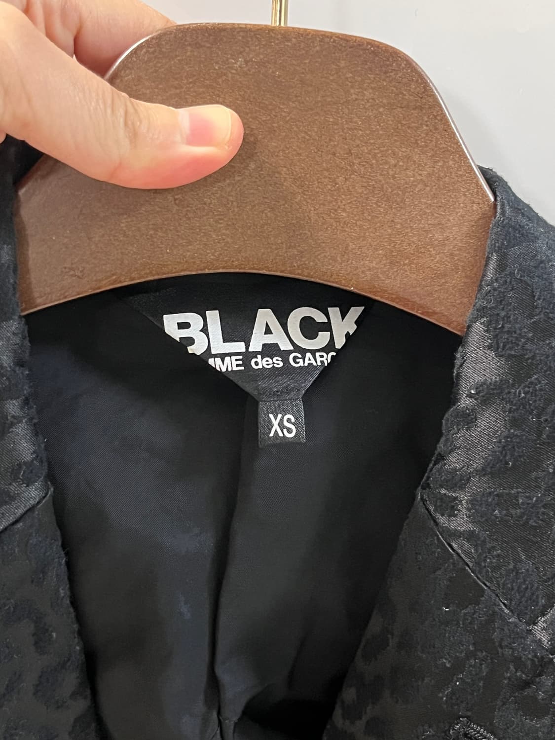 꼼데가르송 comme des Garcons 블랙라벨 레오파드 자켓 상품이미지3