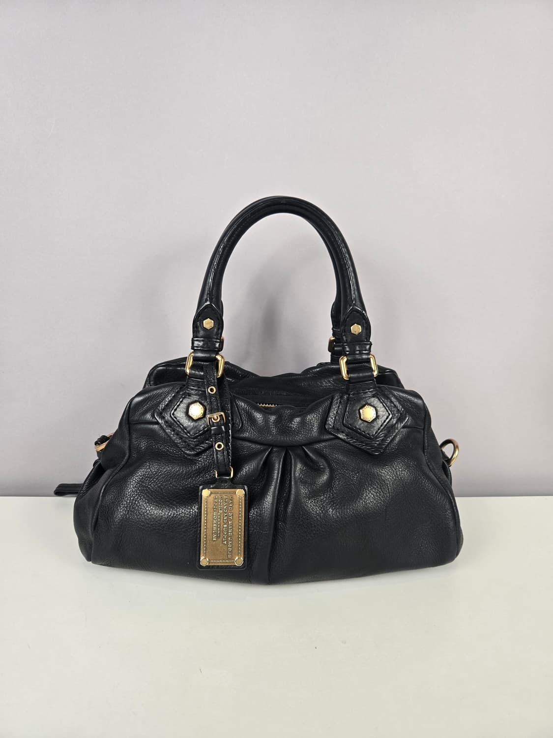 마크제이콥스 클래식 큐 그루비 베이비 가죽 토트백 가방 정품 그루비백 상품이미지1