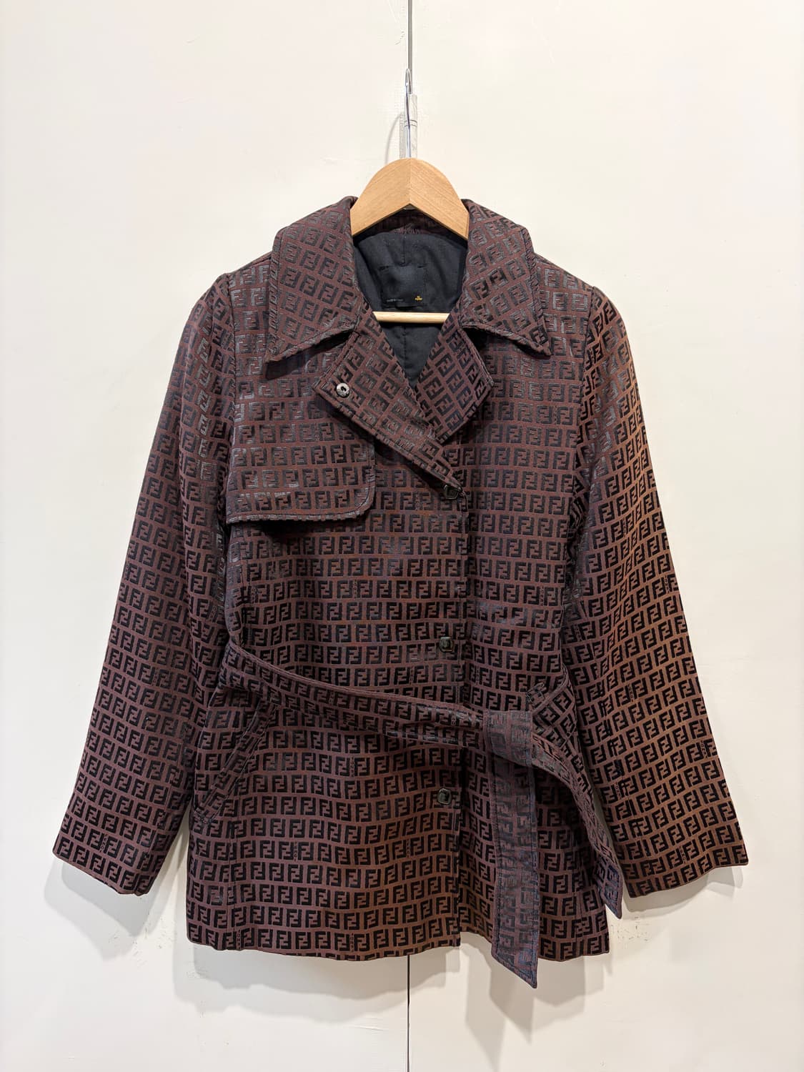 펜디 FF 패턴 벨티드 자켓 상품이미지1